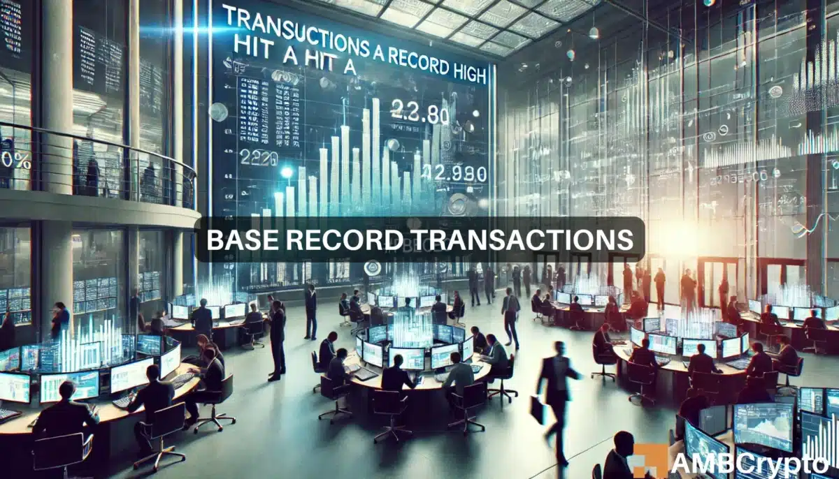 Base Network's latest milestone - Here's what its transaction count means for its future