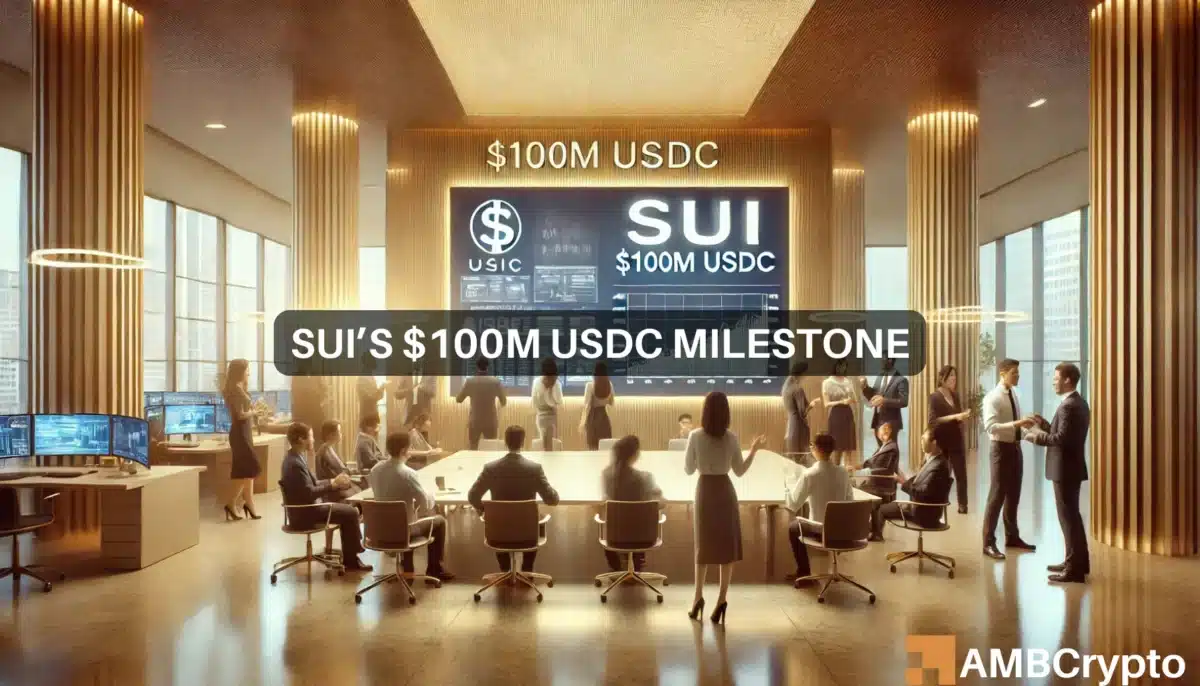 SUI network hits $100 Million USDC milestone - Meaning?