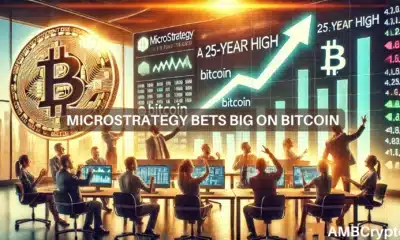 MicroStrategy stock hits 25-year high - Bitcoin drives market surge