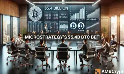 MicroStrategy's $5.4B BTC bet