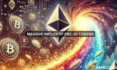 $9.3B ERC-20 tokens flood exchanges: Will this impact Ethereum’s price?