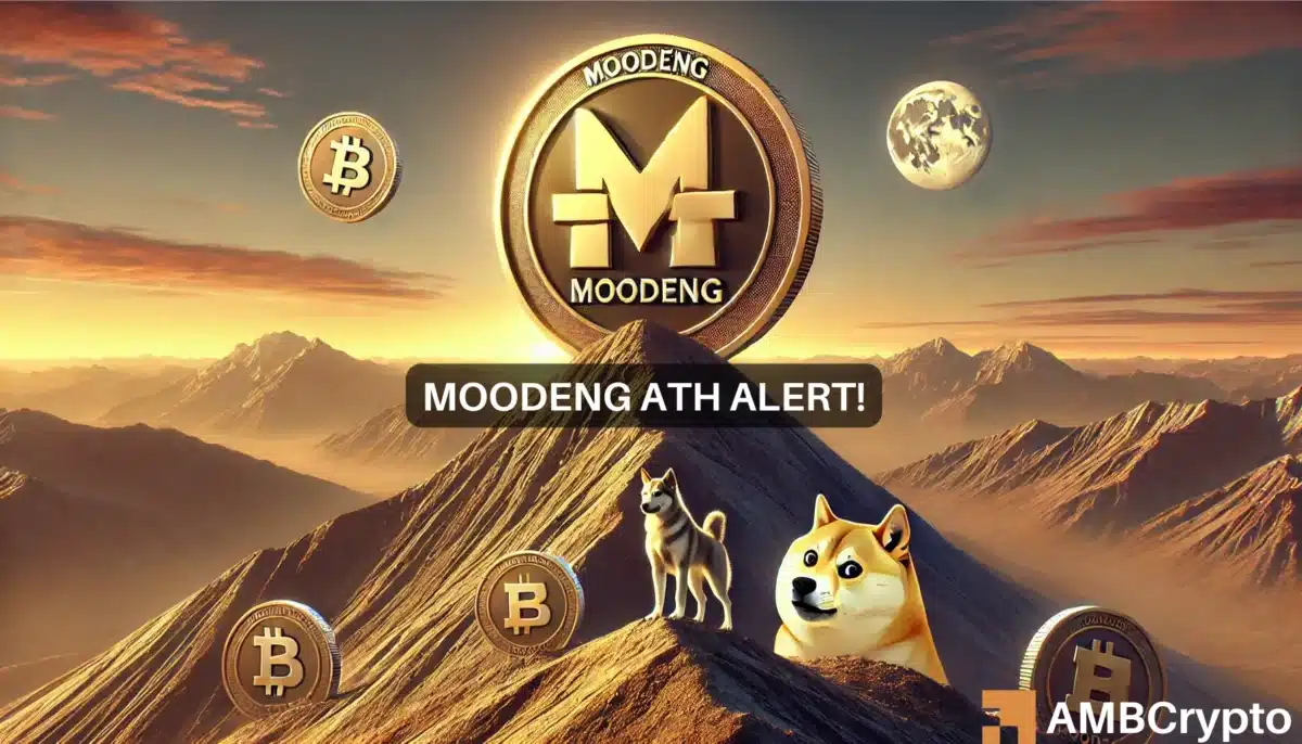 Moo Deng crosses market cap ATH! Will the memecoin beat DOGE, SHIB?