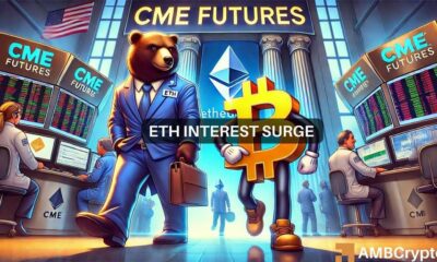 CME Ethereum Futures Interest hits record highs - What’s next for ETH?