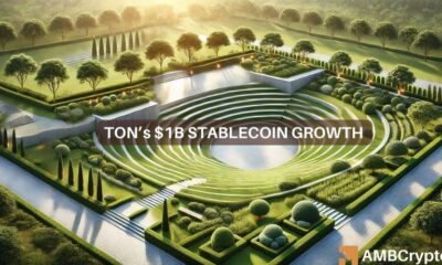 Toncoin's USDT holdings surpass $1 billion after 670% surge - Impact on TON's Price