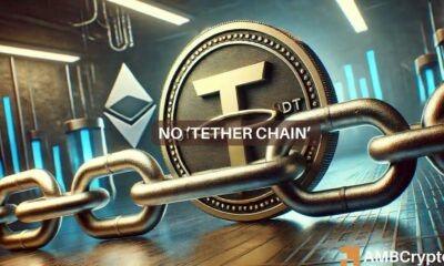 ‘Neutrality is important’ - Tether CEO refutes claims of building ‘Tether chain’