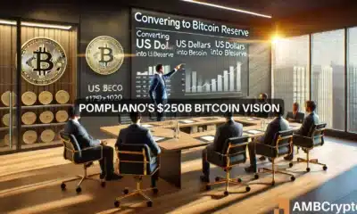 Anthony Pompliano pushes $250B Bitcoin reserve: Will BTC soar to $1M?