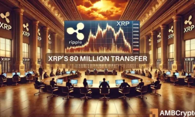 Massive XRP withdrawal sparks intrigue: Over 866 mln coins moved