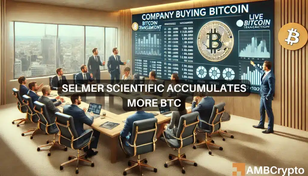 SELMER SCIENTIFIC accumulates more BTC