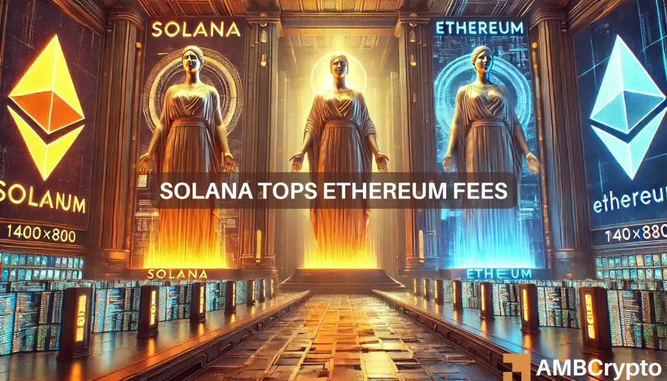 Solana overtakes Ethereum in fee activity, but Ethereum remains on top in… – BitRss