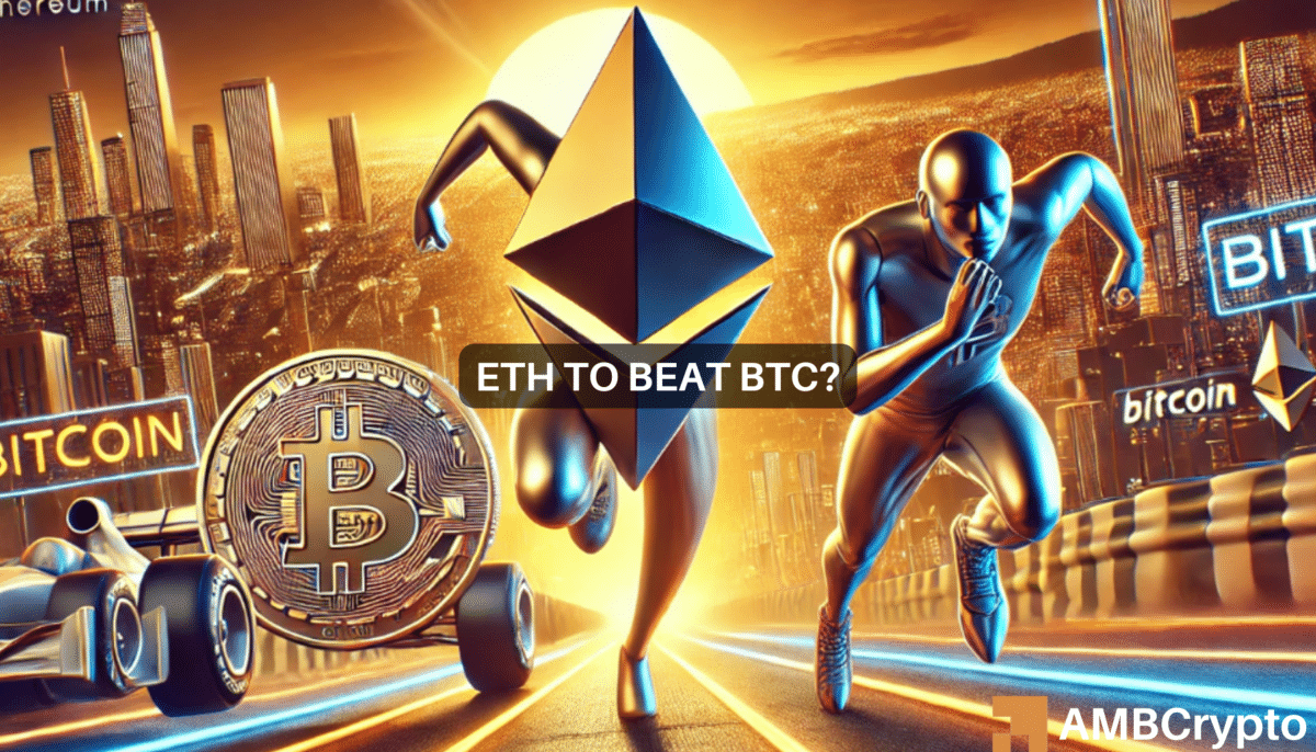 Is Ethereum set to outperform Bitcoin? Key data suggests...