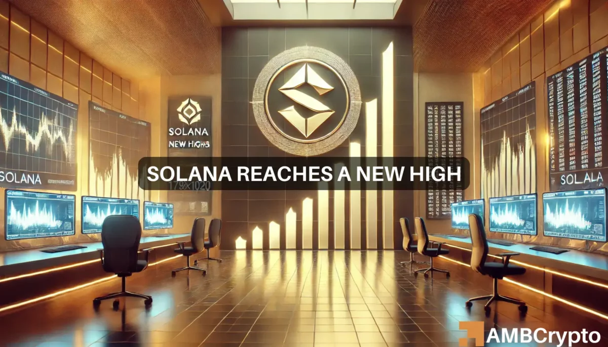 Solana reaches a new high