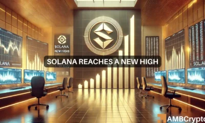 Solana reaches a new high