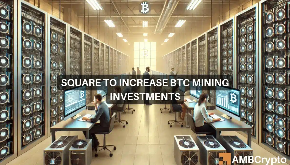 Square to increase BTC mining investments