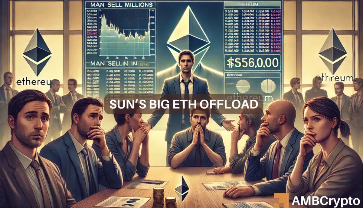 Sun’s big ETH offload