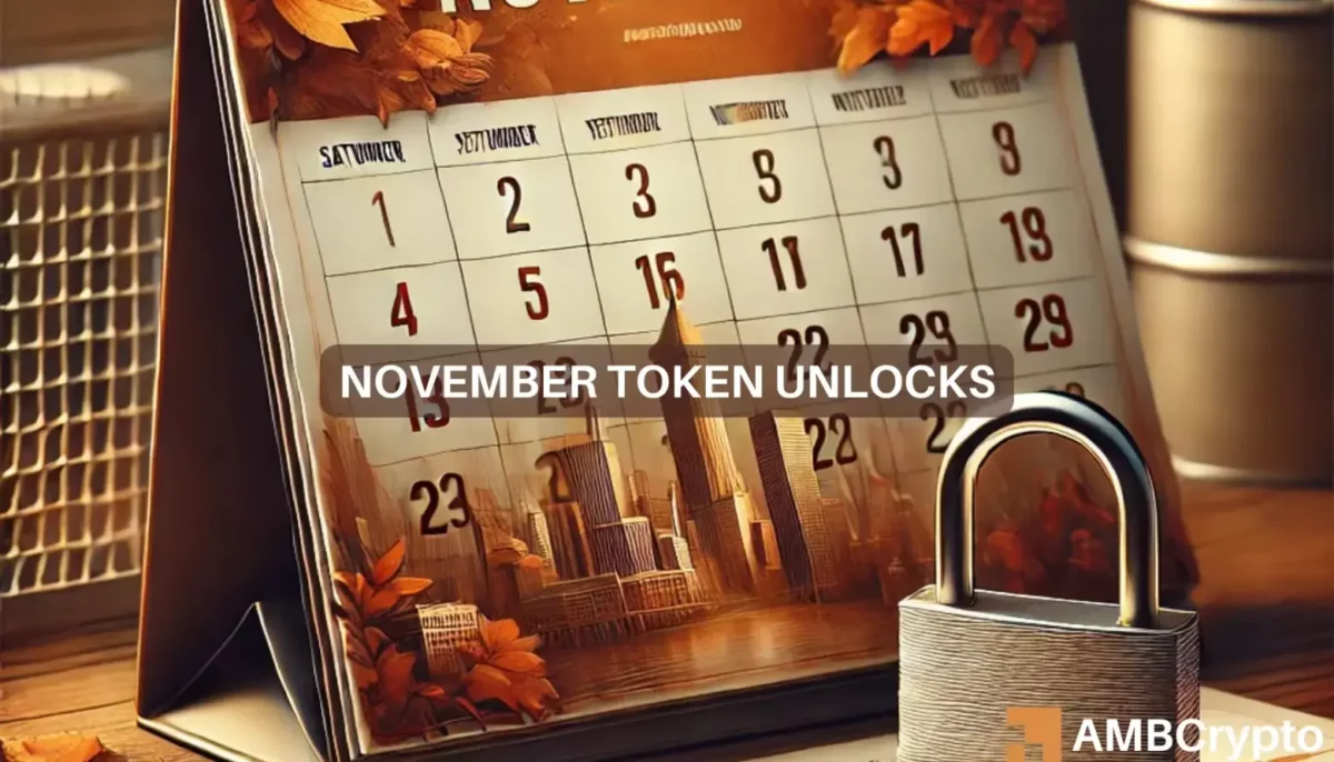 Cardano, Solana, Dogecoin, and... - Here's how token unlocks will unfold in November