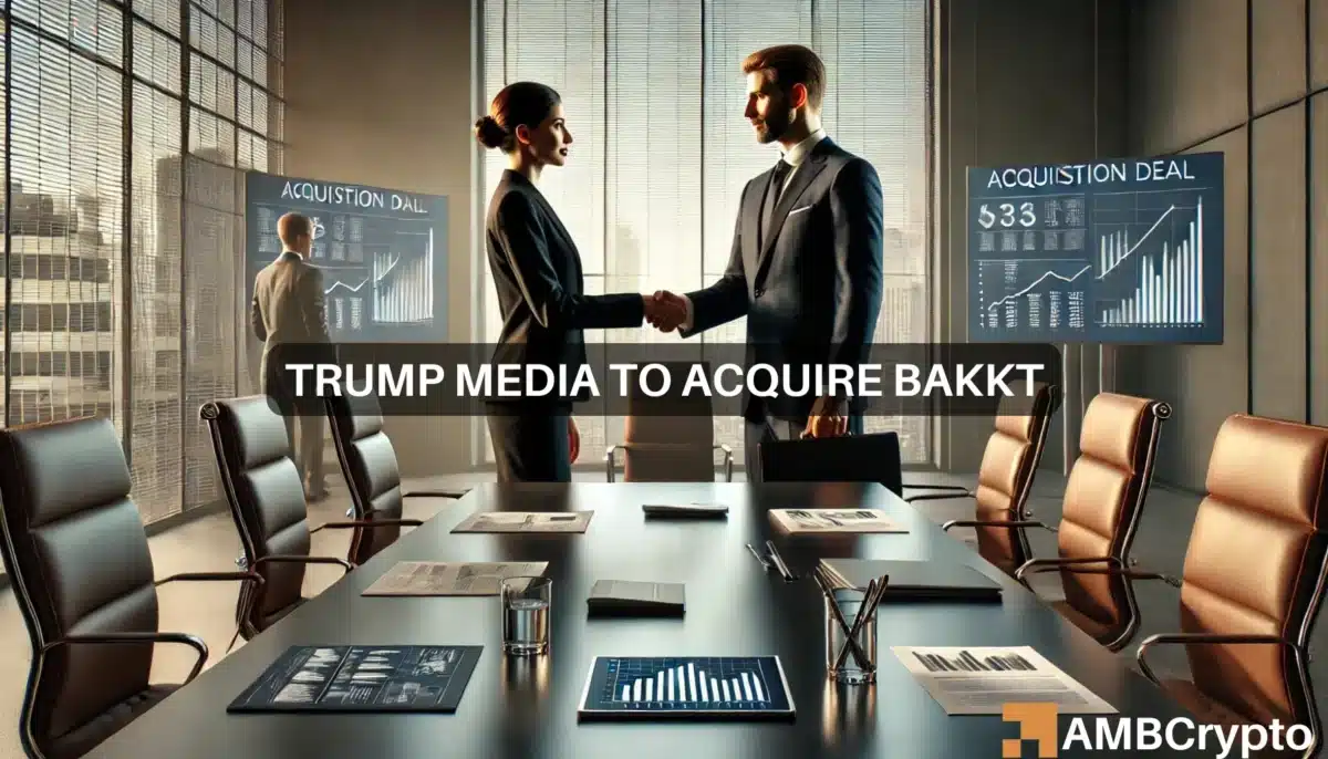 Trump Media to acquire Bakkt