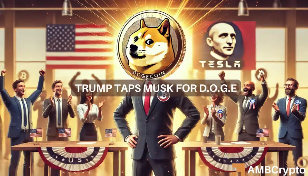 Trump taps Musk for D.O.GE