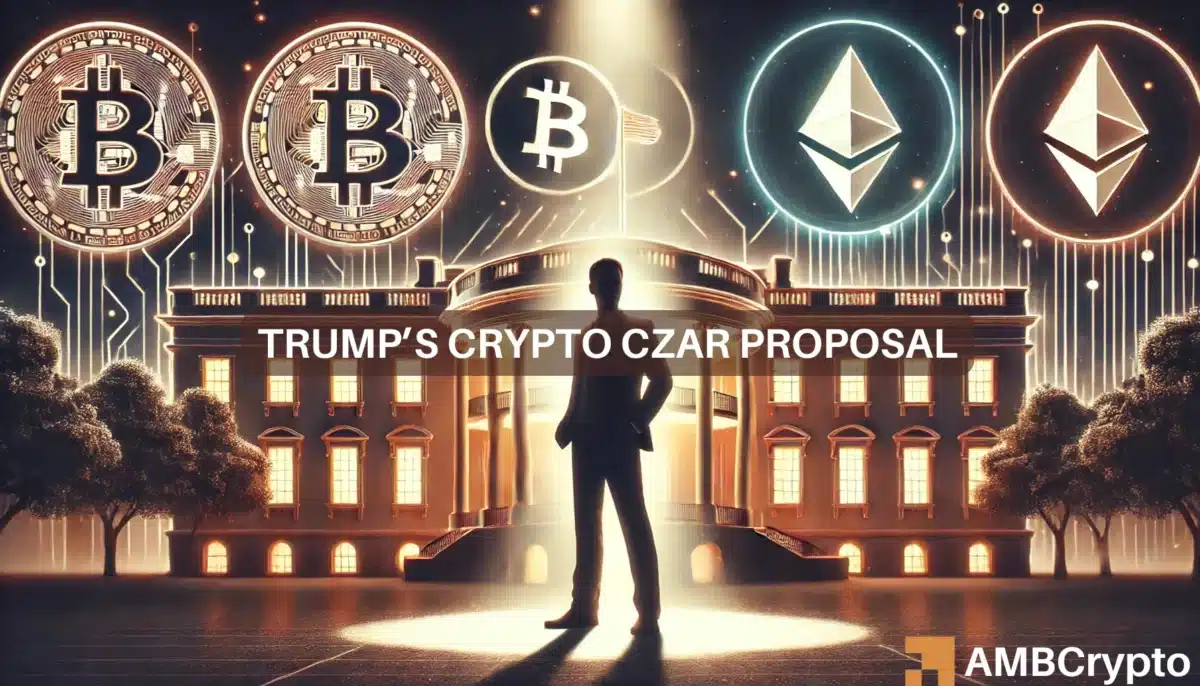 Trump eyes 'crypto czar' role - Will this take the market cap to $3T?