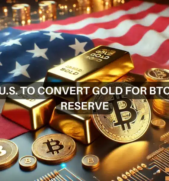 US to convert gold for BTC reserve