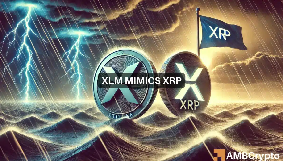 XLM crypto drops 10% in 24 hours: Is Stellar following XRP's steps?