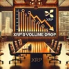 XRP's $1 at risk? As trading volume drops 77%, concerns rise