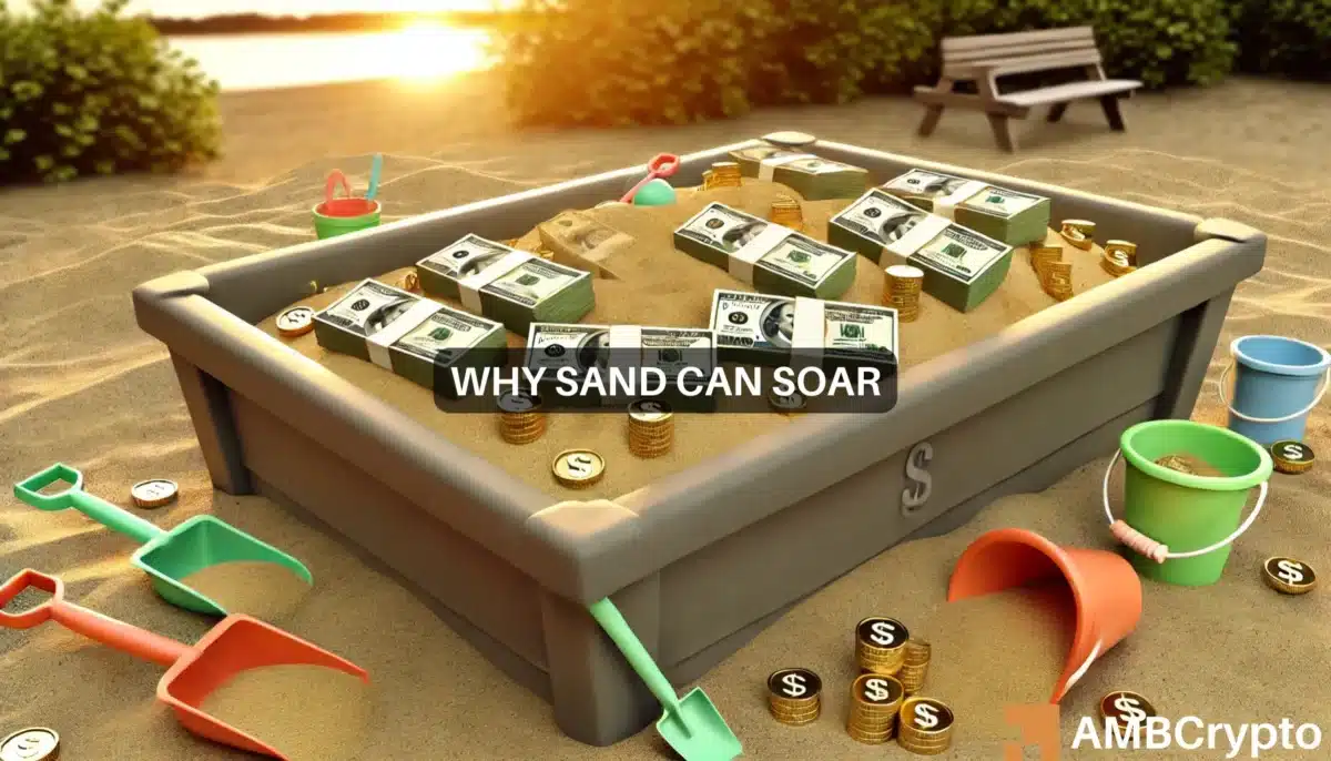 The Sandbox: Large transactions jump 250% - 30% rally for SAND?