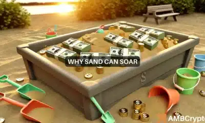 The Sandbox: Large transactions jump 250% - 30% rally for SAND?