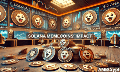 Solana memecoins drive dApp fees to new highs: Impact on SOL?