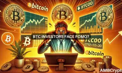 Bitcoin FOMO on the rise as BTC's $100K hopes rise - Affects 2 key areas