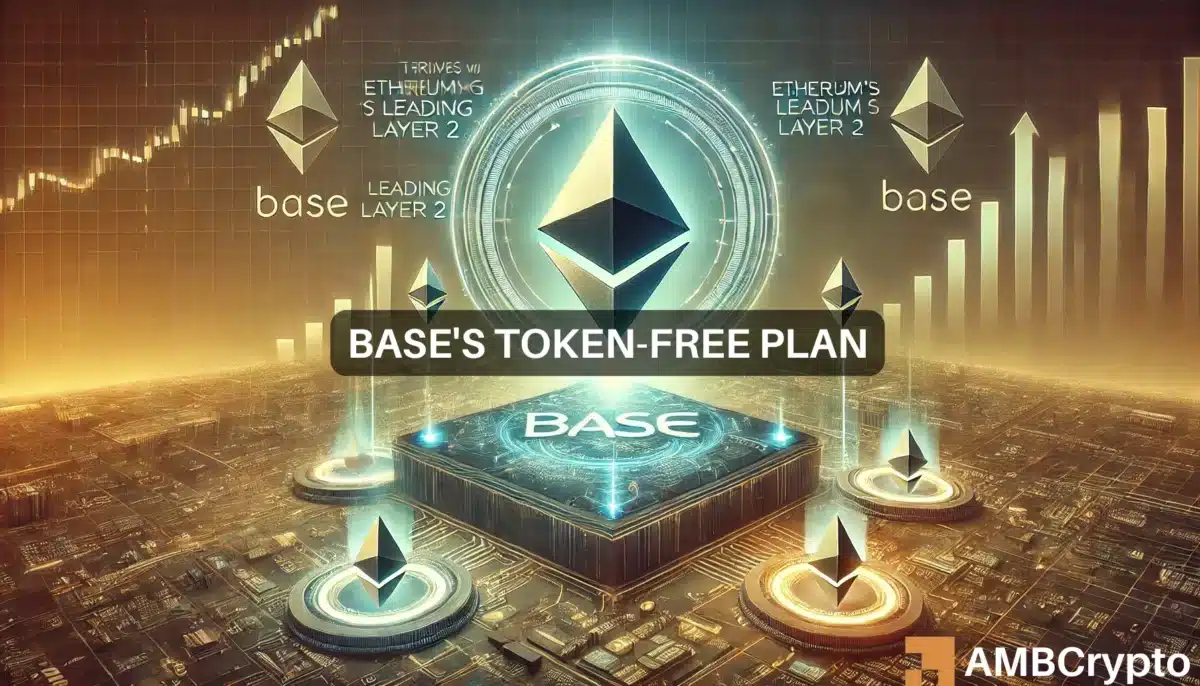 Base's token-free plan