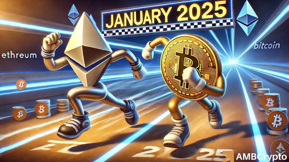 Ethereum to outshine Bitcoin in January 2025? Analyst shares bold prediction