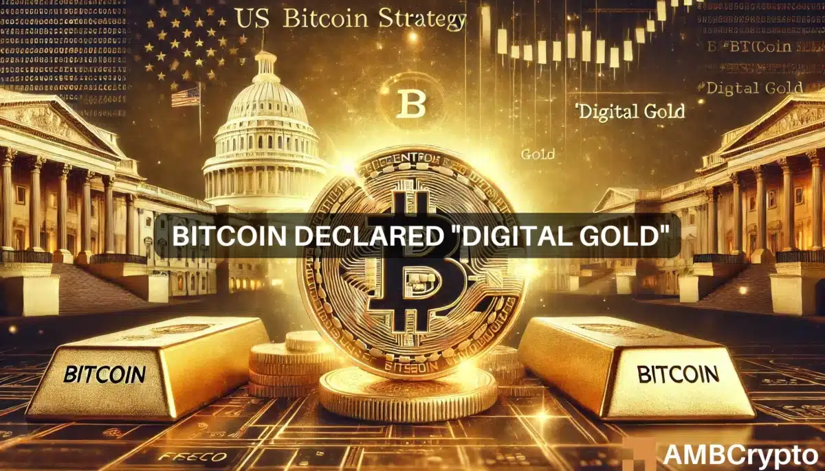 Bitcoin declared digital gold