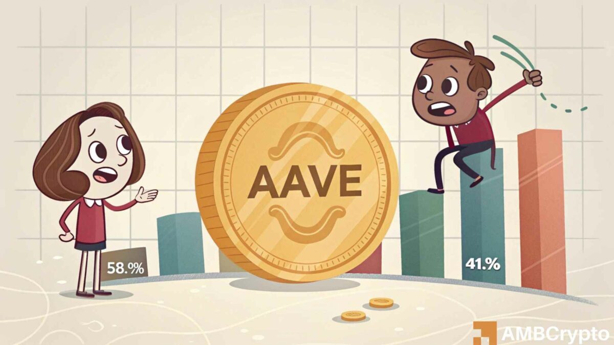 AAVE under pressure - Will the altcoin drop 18%, reach $290?