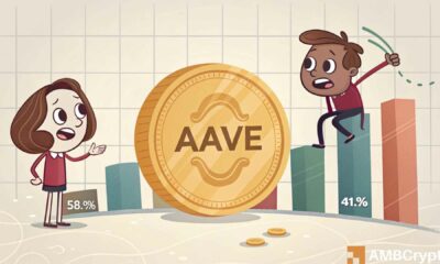 AAVE under pressure - Will the altcoin drop 18%, reach $290?