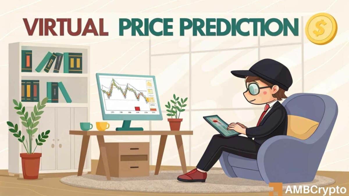 VIRTUAL price prediction - Is a correction already underway?