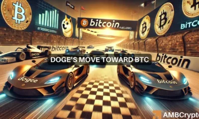 Bitcoin vs Dogecoin: Is DOGE poised to defeat BTC with a 2400% rally?