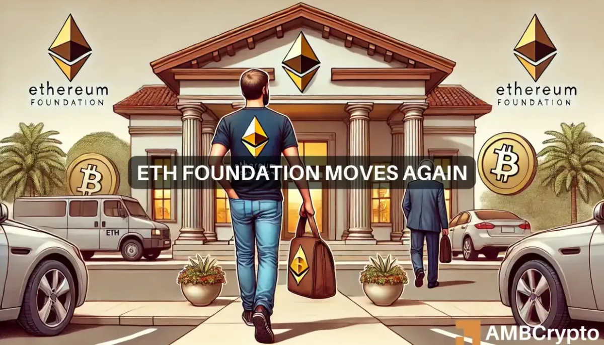 Ethereum Foundation’s ETH sales continue to draw attention