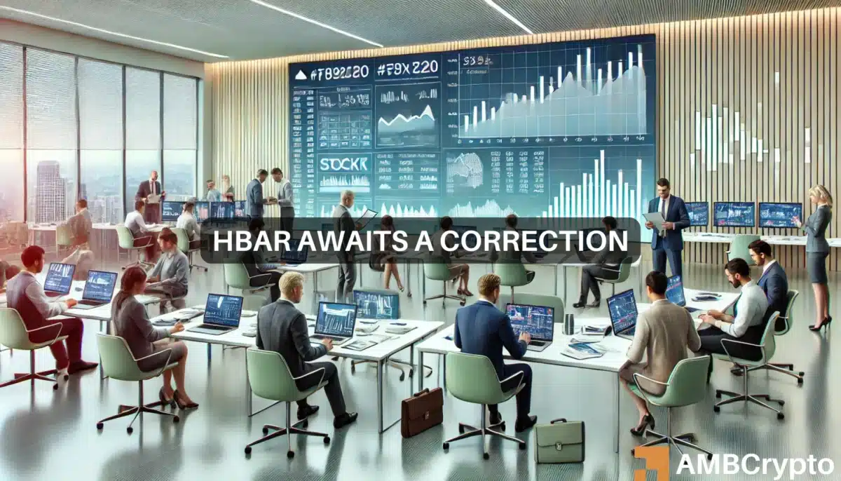 Hedera [HBAR] rallies 37% in a week, but signs point to $0.14 drop