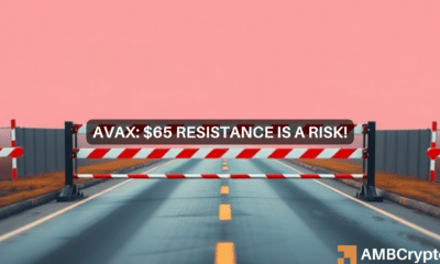 AVAX surges 32%, gets closer to $65 resistance - What's next?