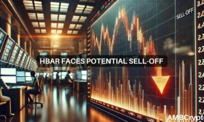 HBAR Faces Potential Sell-Off