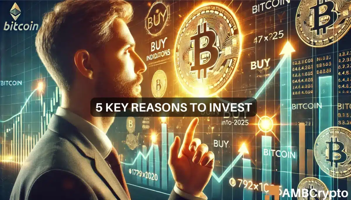 Bitcoin: 5 reasons to invest in BTC before 2025