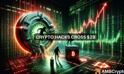 Crypto hacks cross $2B in 2024, November sees $85.5 mln in losses