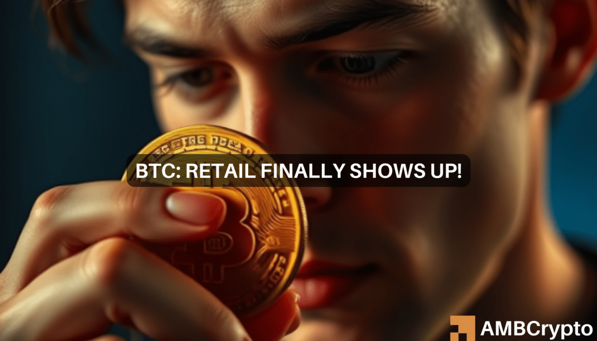 Bitcoin: As retail finally shows up, is it time for BTC to finally hit $100K?