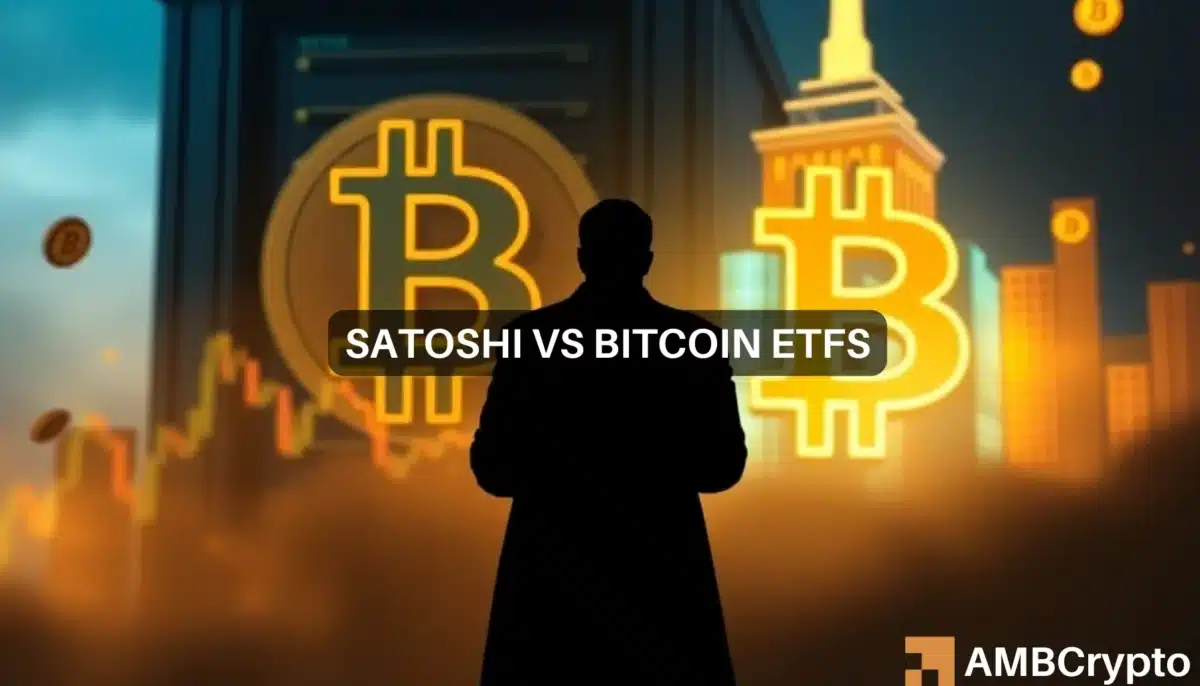 Satoshi vs Bitcoin ETFs