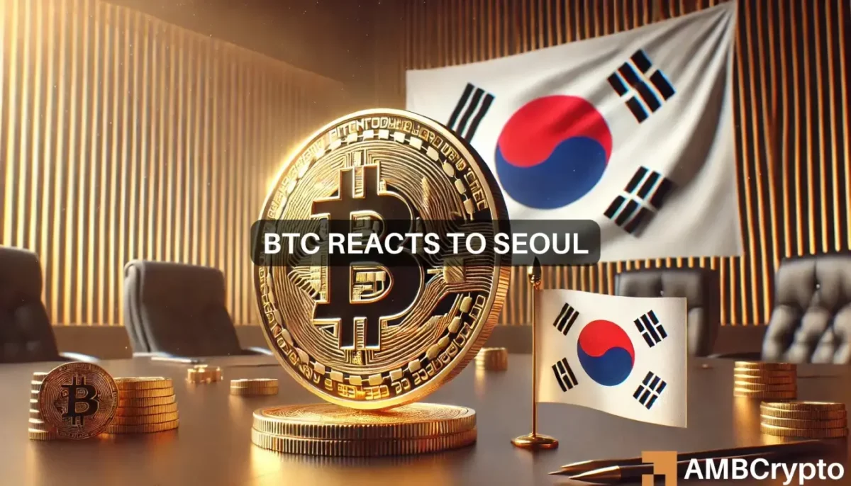 South Korean crisis reverberates across Crypto: XRP and Bitcoin react sharply 