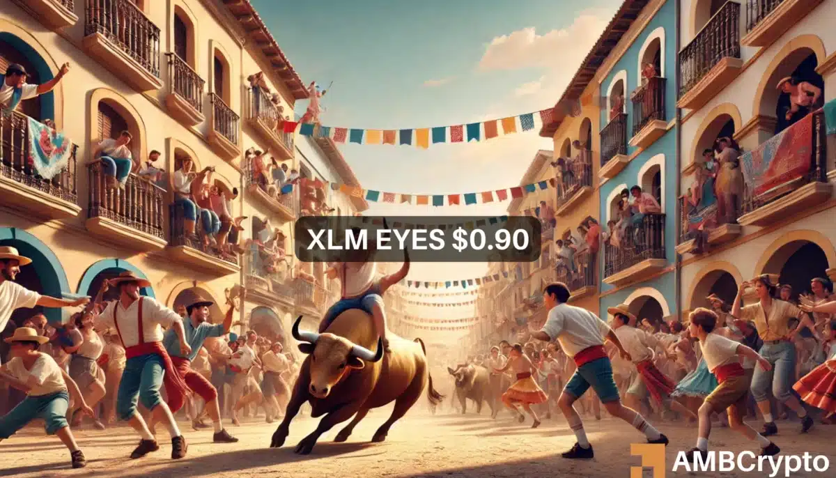 XLM eyes $0.90