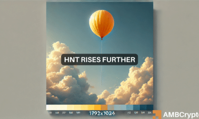 Helium grows 19% in 24 hours: Will HNT reach $11 soon?