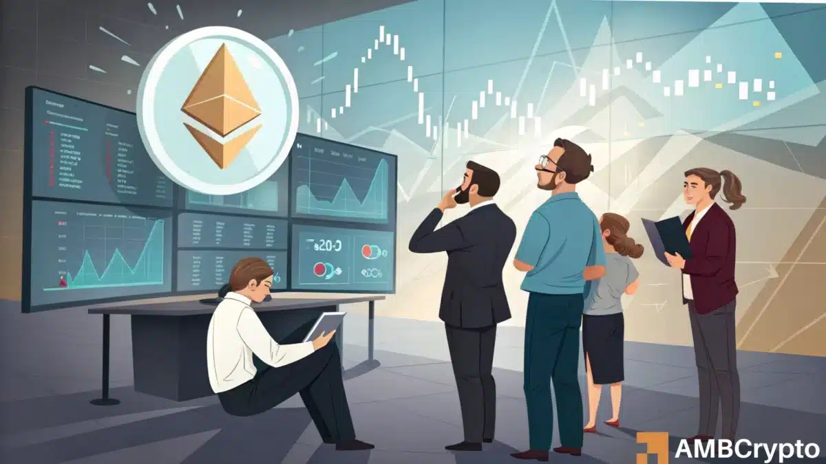 Ethereum: THIS group reduces its positions: What it means for ETH