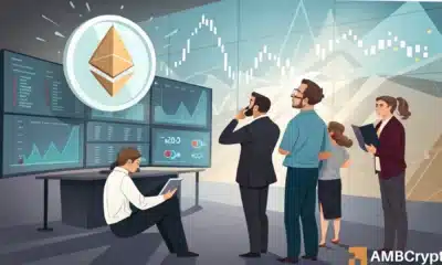 Ethereum: THIS group reduces its positions: What it means for ETH