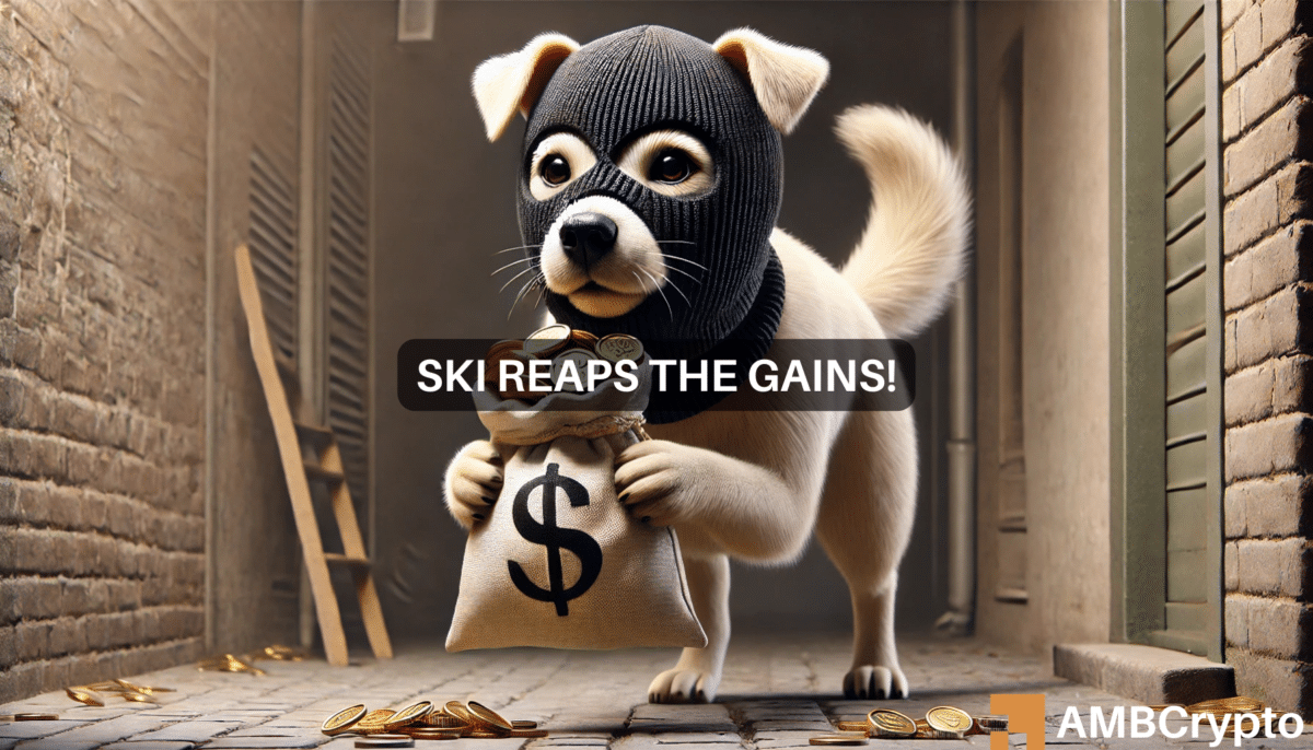 SKI coin explodes 5647% in a month! More gains ahead?